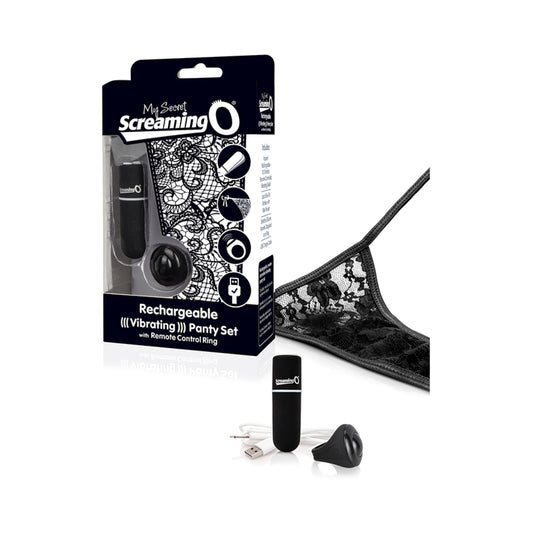 My Secret Remote Control Vibrating Panty O/S