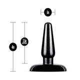 Blush Anal Adventures Basic Plug Kit - Black