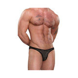 Male Power Lace Wonder Bikini Black Medium