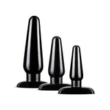 Blush Anal Adventures Basic Plug Kit - Black