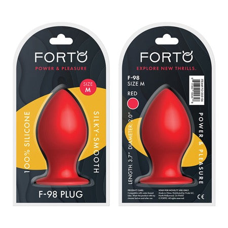 Forto F-98 Plug - Medium Red