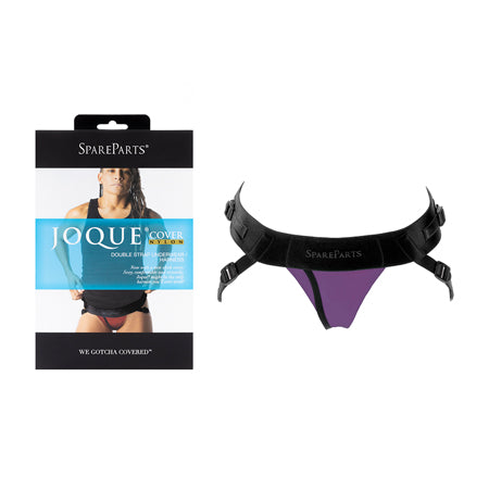 SpareParts Joque Cover Undwr Harness Purple (Double Strap) Size B Nylon
