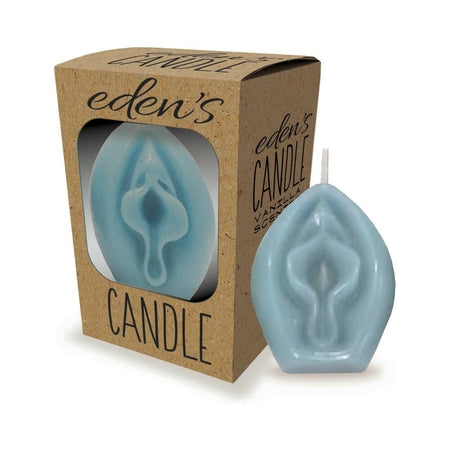 Edens Vagina Candle Blue