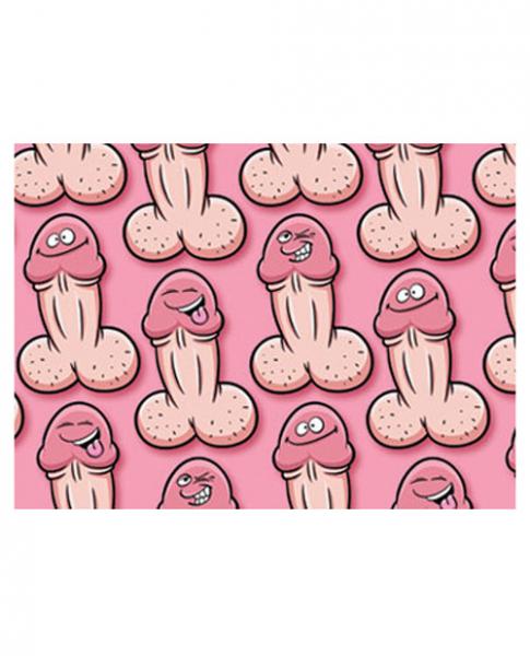Funny Pecker Gift Wrap