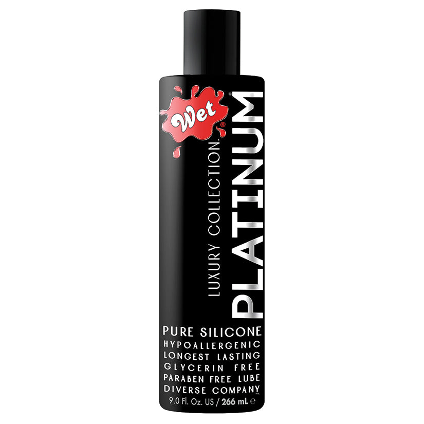 Wet Platinum Luxury Silicone Lubricant - 9 Fl. Oz.