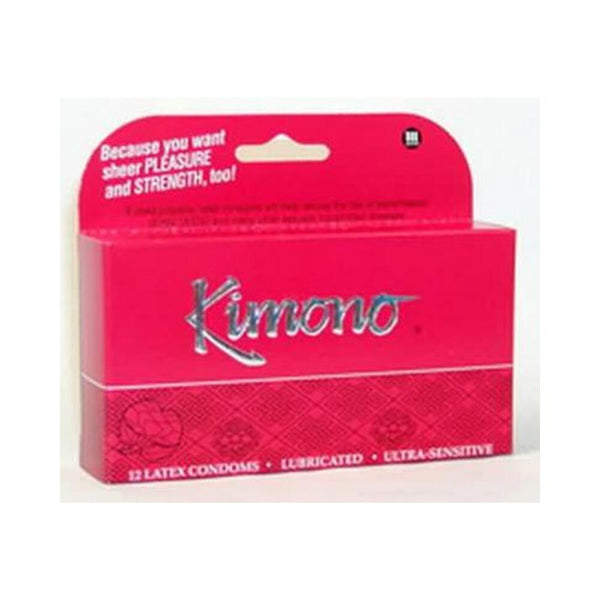 Kimono Lubricated Condom 12 Pk