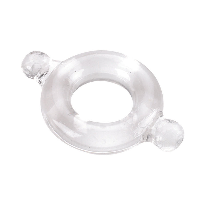 Elastomer Cock Ring (blk,blu,clr/3)