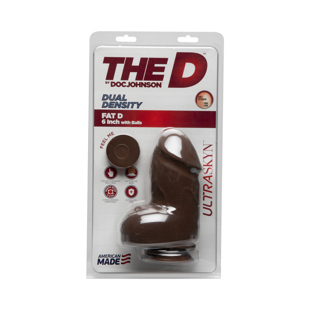 Fat D Ultraskyn 6 inch Dildo