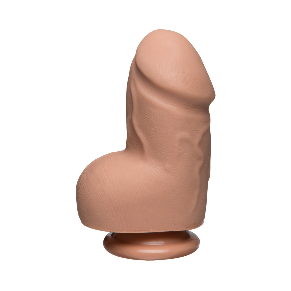 The D Fat D 6 inches With Balls Firmskyn Dildo