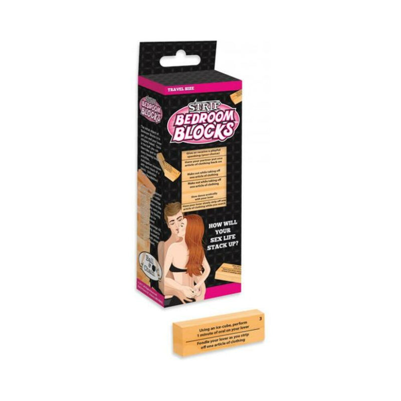 Strip Bedroom Blocks Game Travel Size