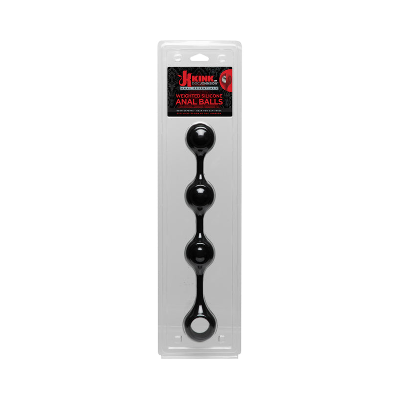Kink Anal Essentials Weighted Silicone Anal Balls