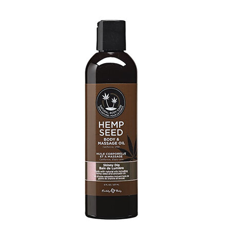 Earthly Body Massage & Body Oil - 8 oz Skinny Dip