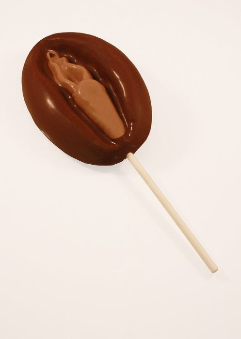SUPER VAGINA W/STICK CHOCOLATE