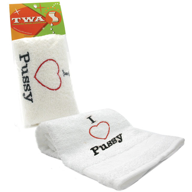 Towel - I Heart Pussy