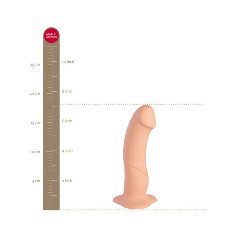 Fun Factory The Boss 7" Girthy Silicone Dildo - Black