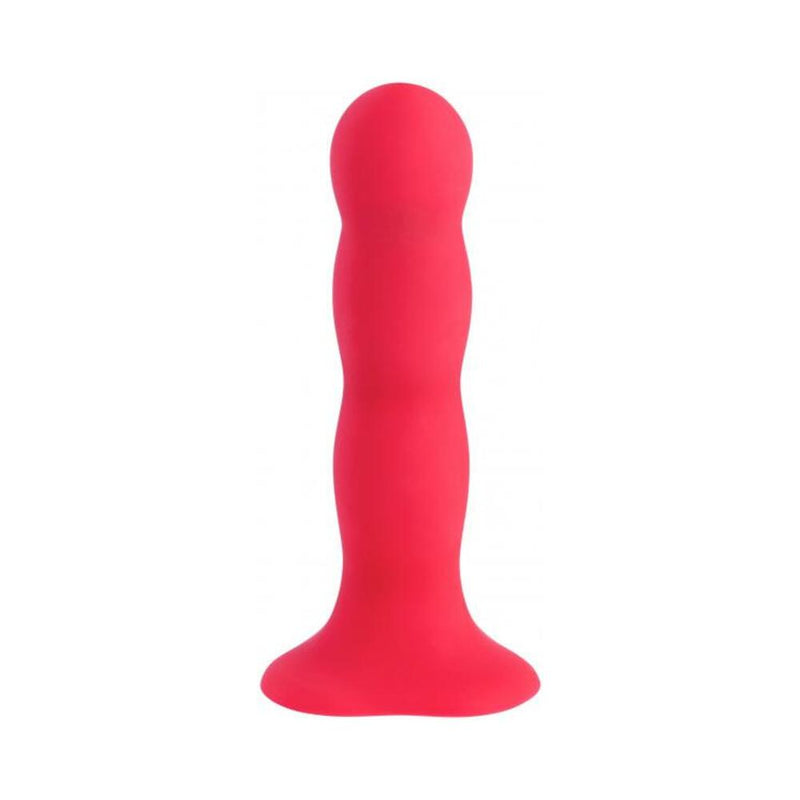 Fun Factory Bouncer 7 inches Weighted Ball Dildo Red