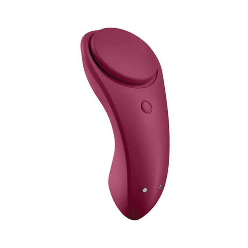 Satisfyer Sexy Secret Panty Vibrator - Red Wine