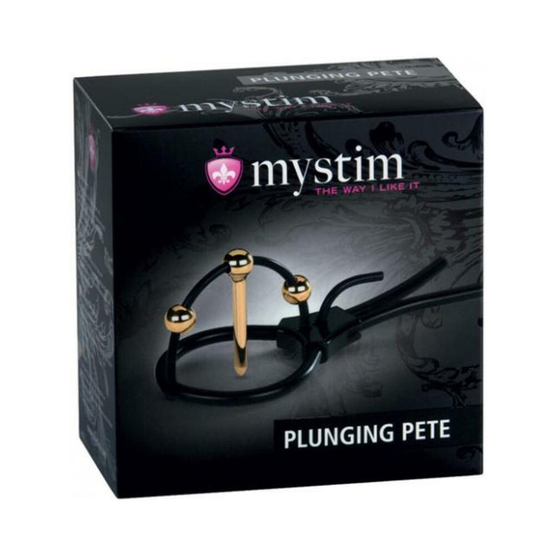 Mystim Plunging Pete Corona Strap & Urethral Sound