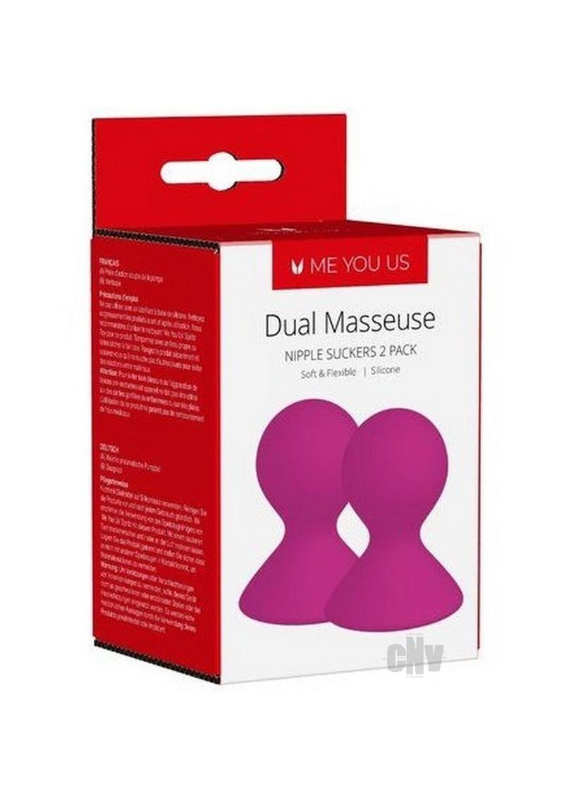 Dual Masseuse Silicone Nip Suckers Kinx
