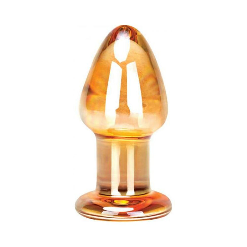 Glas Over Easy Glass Butt Plug