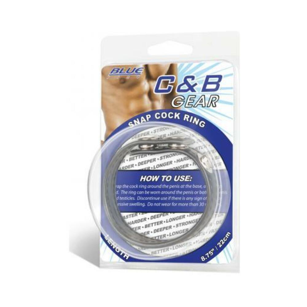 C & B Gear Snap Cock Ring Black