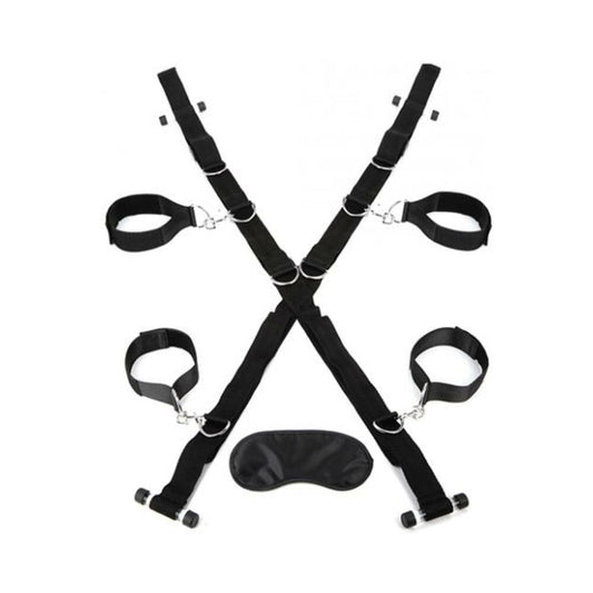 Over The Door Cross With 4 Universal Restraint Cuffs