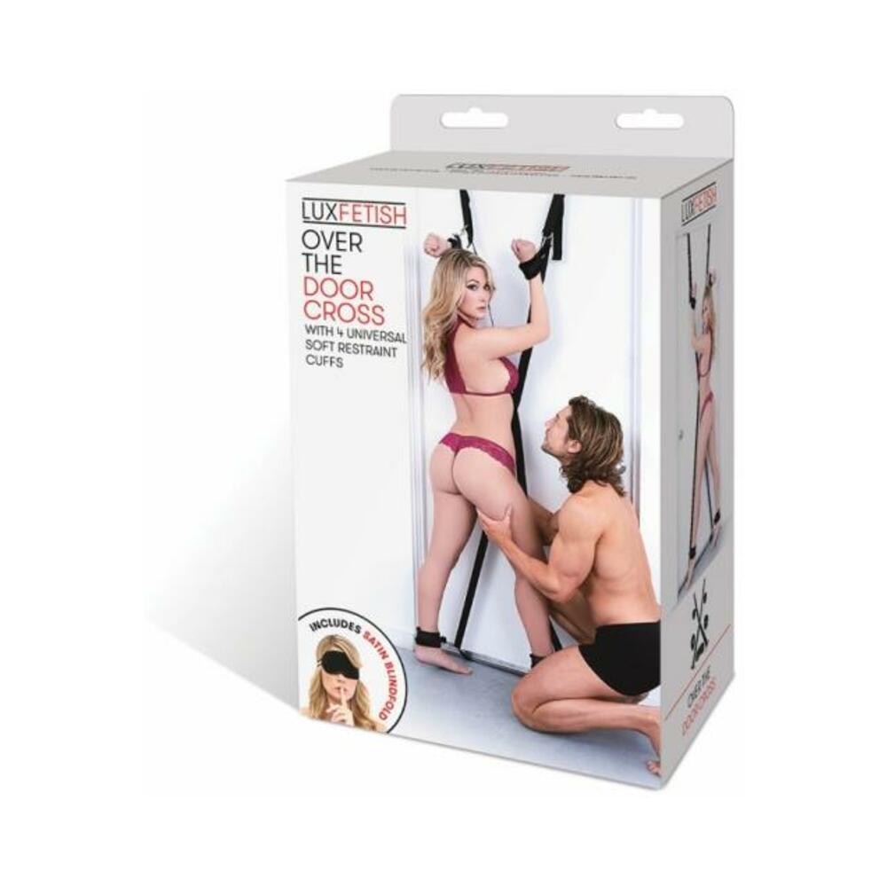 Over The Door Cross With 4 Universal Restraint Cuffs