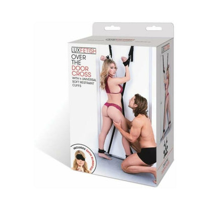 Over The Door Cross With 4 Universal Restraint Cuffs