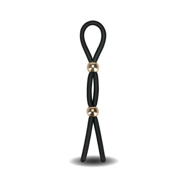 Frederick's of Hollywood Adjustable Stamina Lasso Black