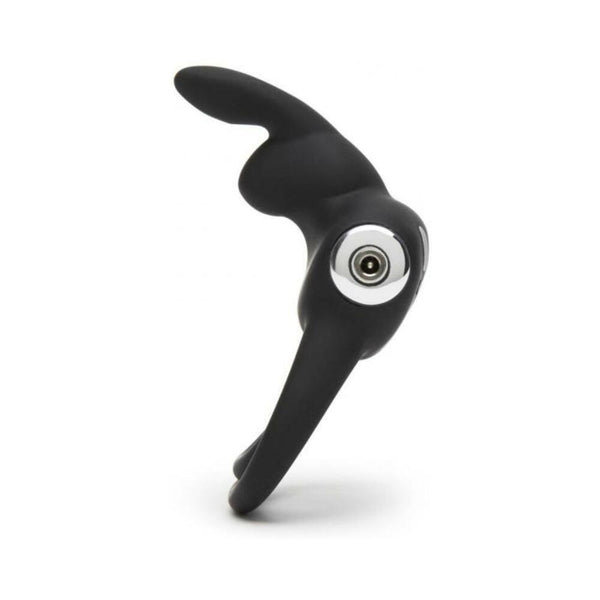 Happy Rabbit Cock Ring Rechargeable Black