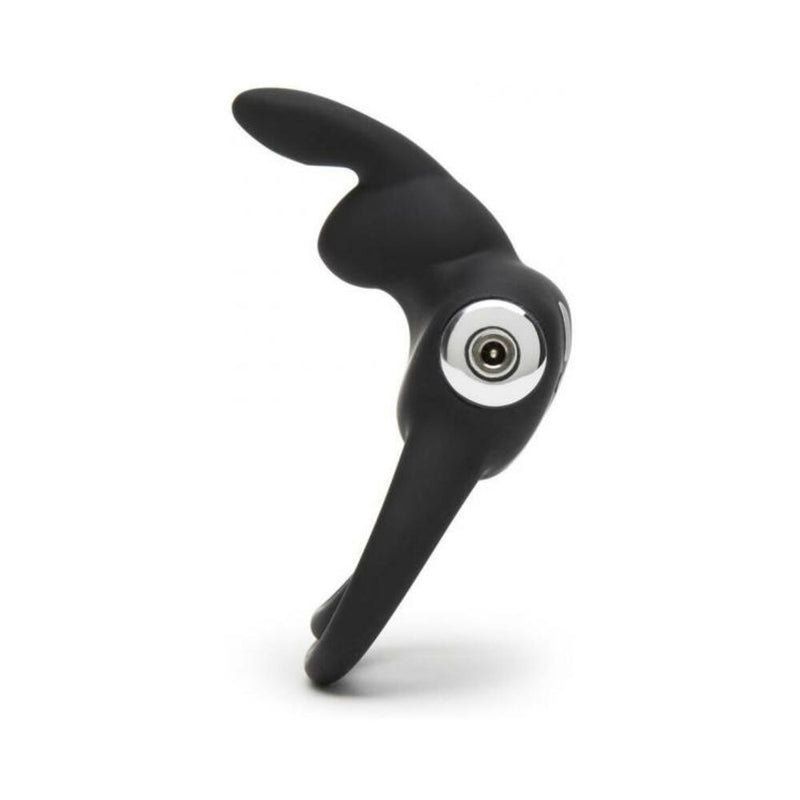 Happy Rabbit Cock Ring Rechargeable Black