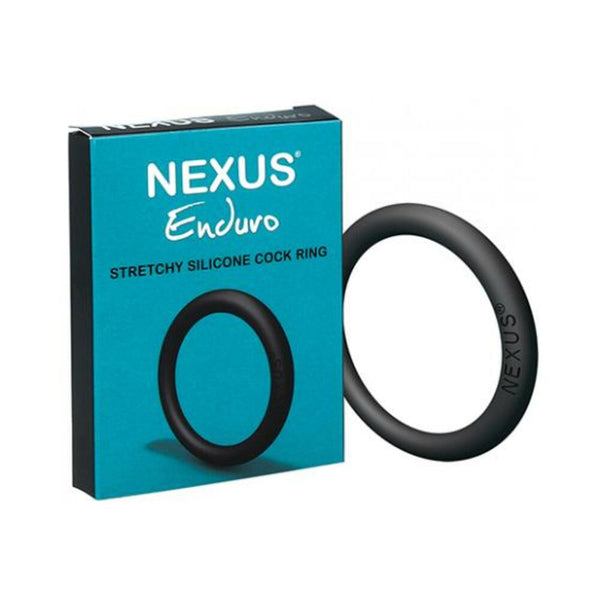 Nexus Enduro Silicone Cock Ring Black