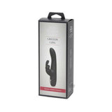 Fifty Shades of Grey Greedy Girl Rechargeable Slimline Rabbit Vibrator - Black