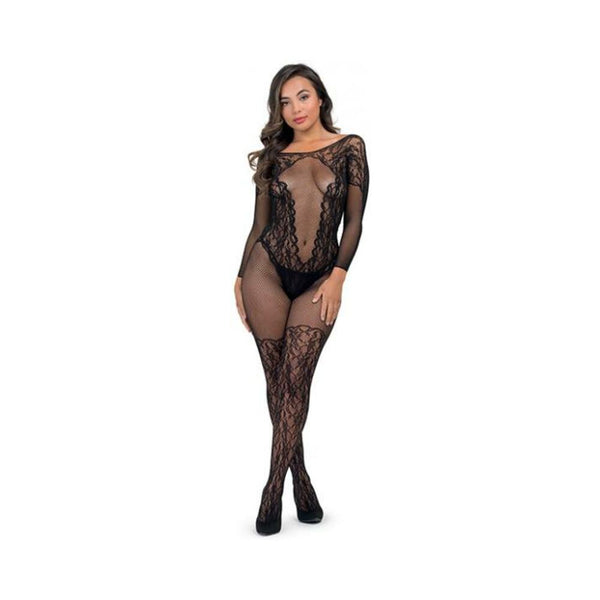 Fifty Shades of Grey Captivate Body Stocking - Black One Size