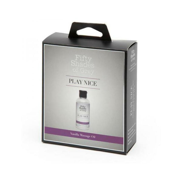 Fifty Shades - Play Nice Vanilla Massage Oil 3oz