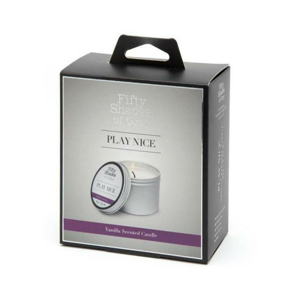Fifty Shades - Play Nice Vanilla Scented Candle 3oz