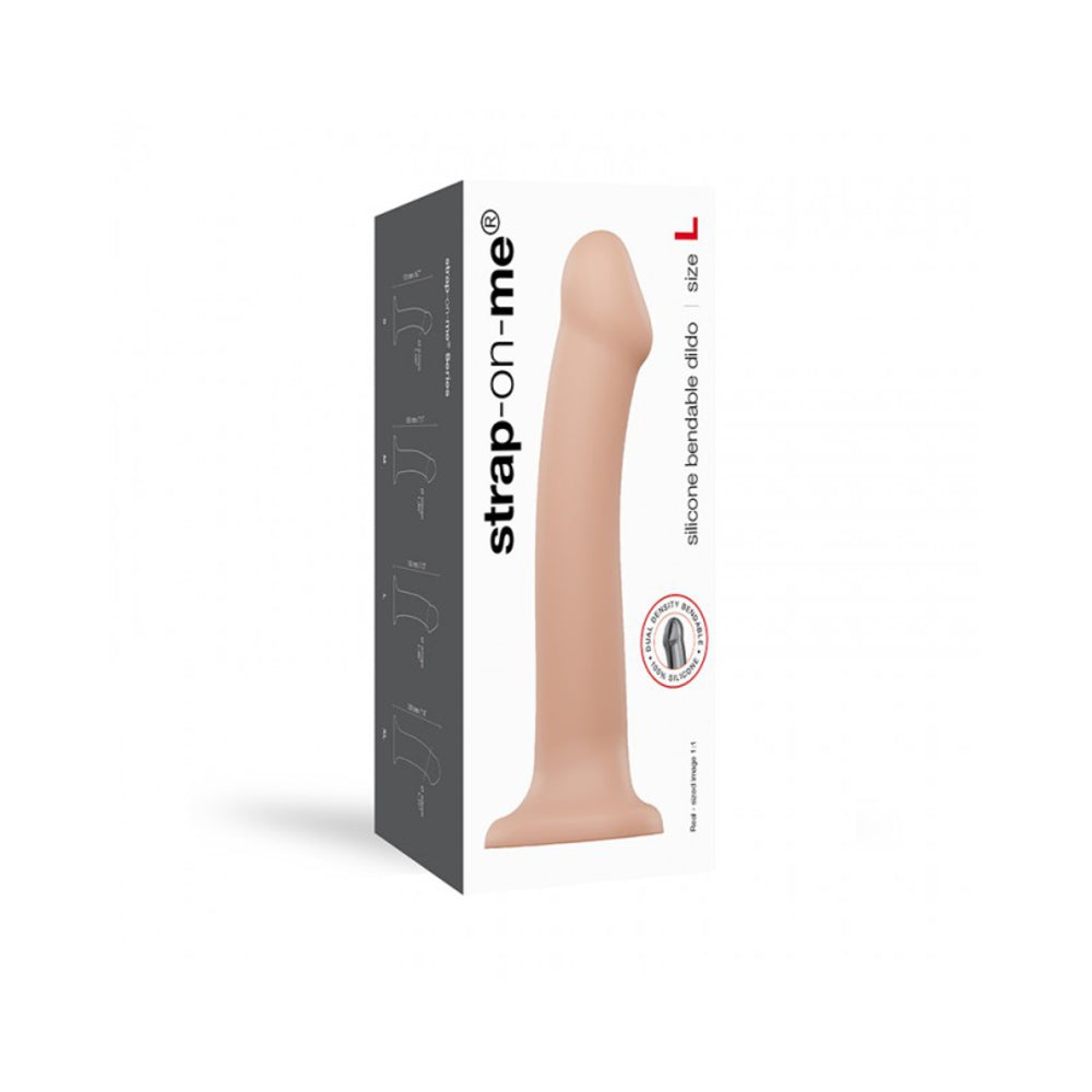 Strap-on-me Dual Density Bendable Dildo Large