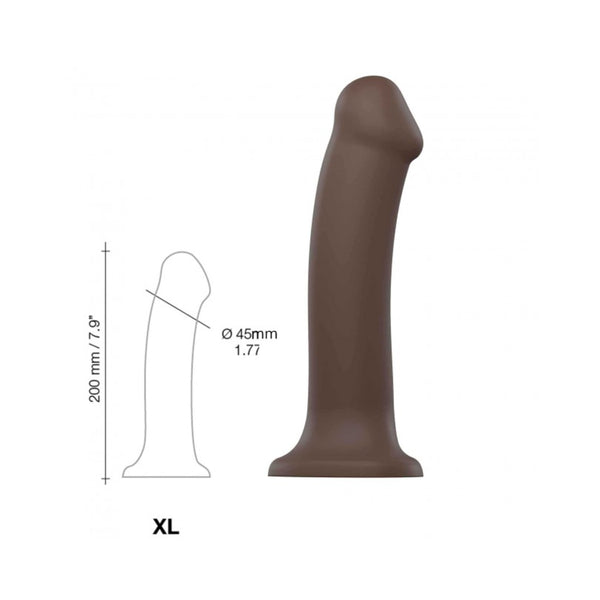 Strap-on-me Dual Density Bendable Dildo XL