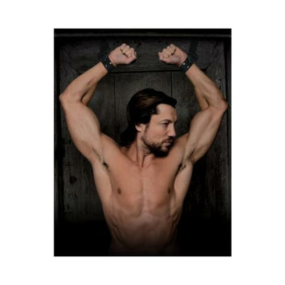Sir Richard's Command Bondage Door Cuffs Black