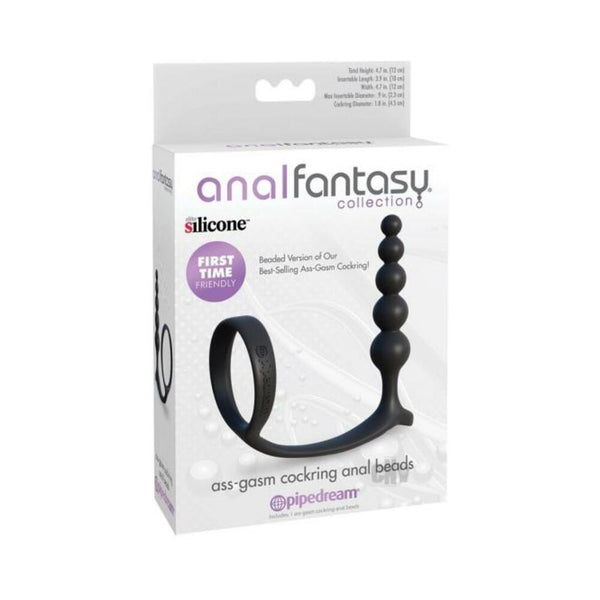 AFC Ass-gasm Cockring Anal Beads