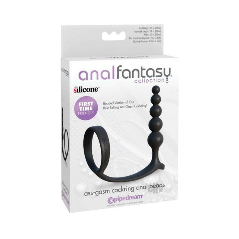 AFC Ass-gasm Cockring Anal Beads