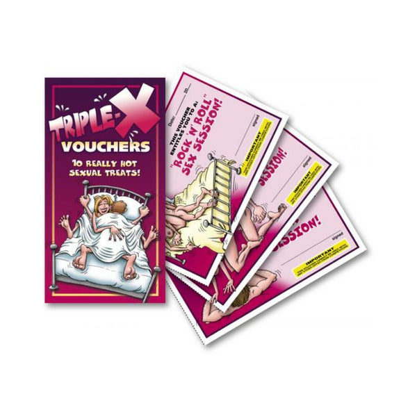 XXX Vouchers Coupon Book
