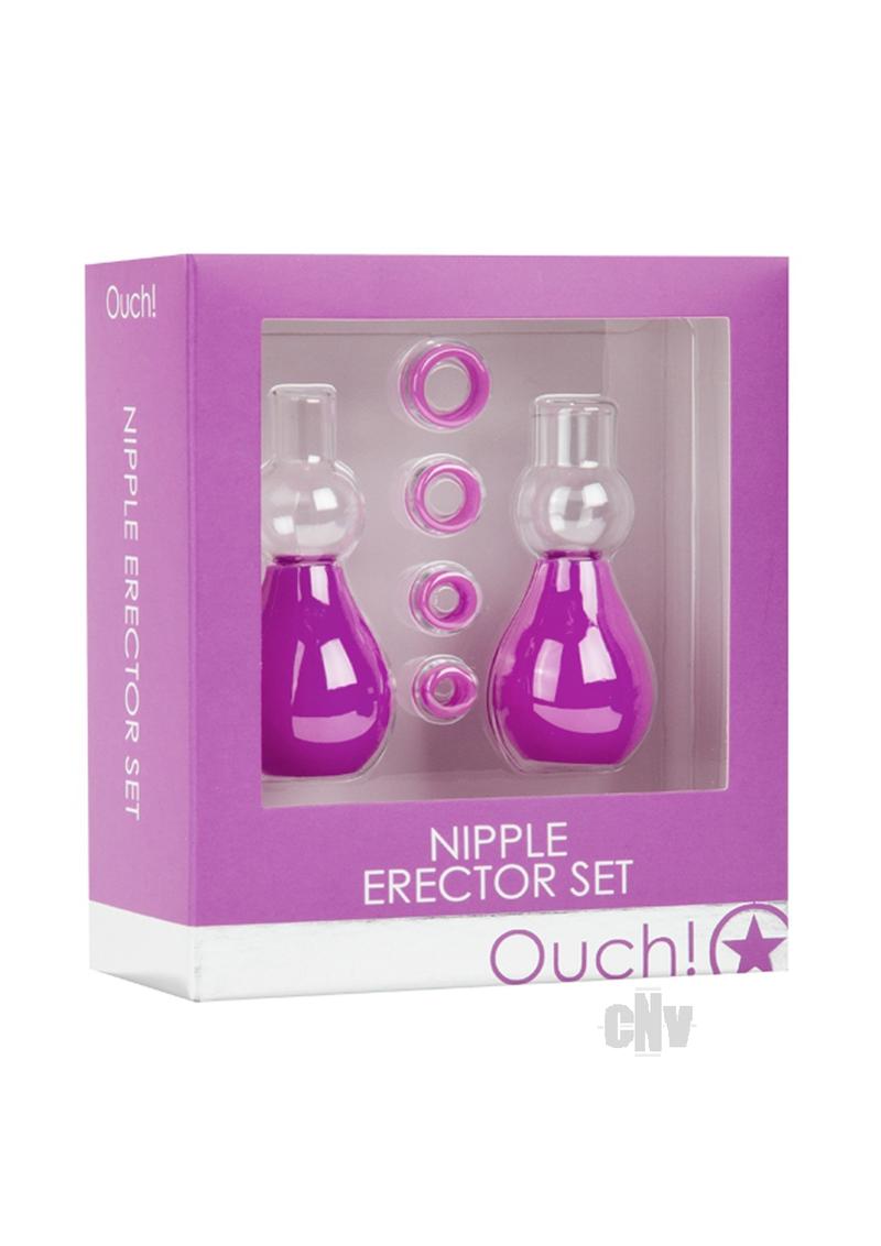 Ouch Nipple Erector Set - Purple
