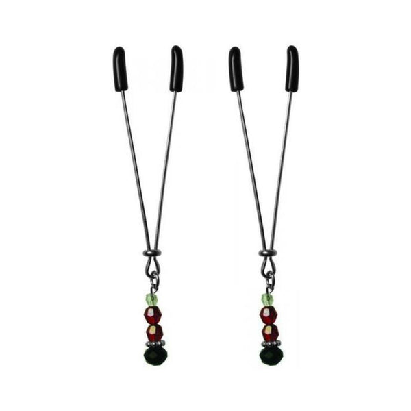Sexperiments Ruby Black Nipple Clamps