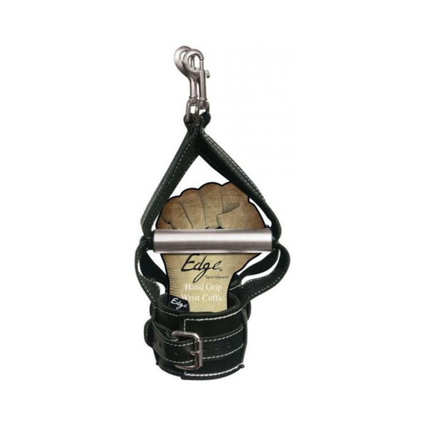 EDGE LEATHER HAND GRIP WRIST CUFFS