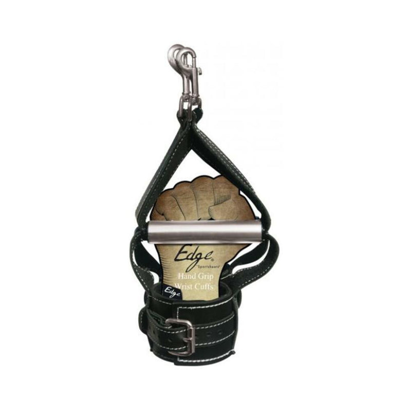 EDGE LEATHER HAND GRIP WRIST CUFFS