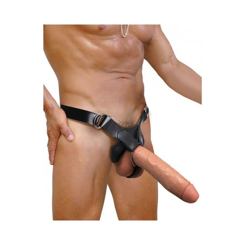 Curve Novelties Jock Ryder Harness - Black
