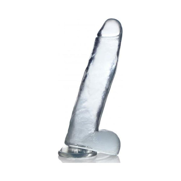 Jock C-thru Dildo - 11 Inch