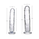 Jock C-thru Dildo - 8 Inch