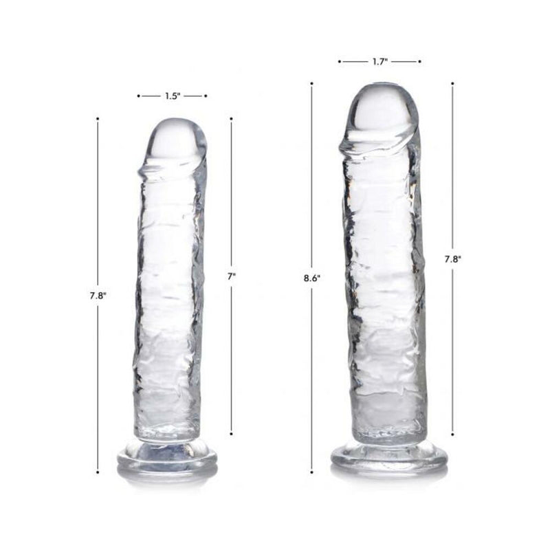 Jock C-thru Dildo - 8 Inch